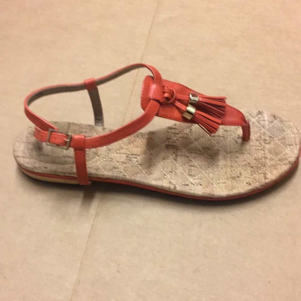 Tassel thong sandals